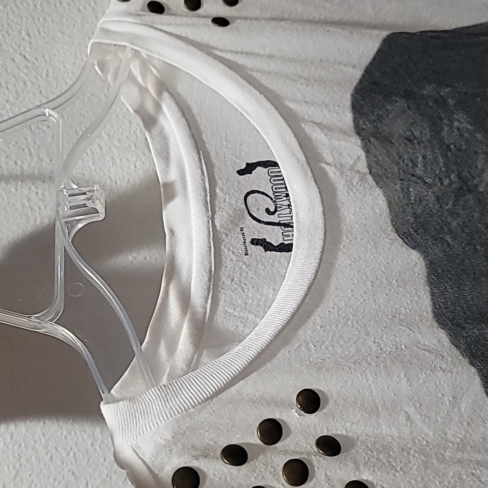 JIM MORRISON BAND TEE CREWNECK TSHIRT TOP BOHEMIAN THE DOORS WHITE SHORT SLEEVE - Picture 9 of 13
